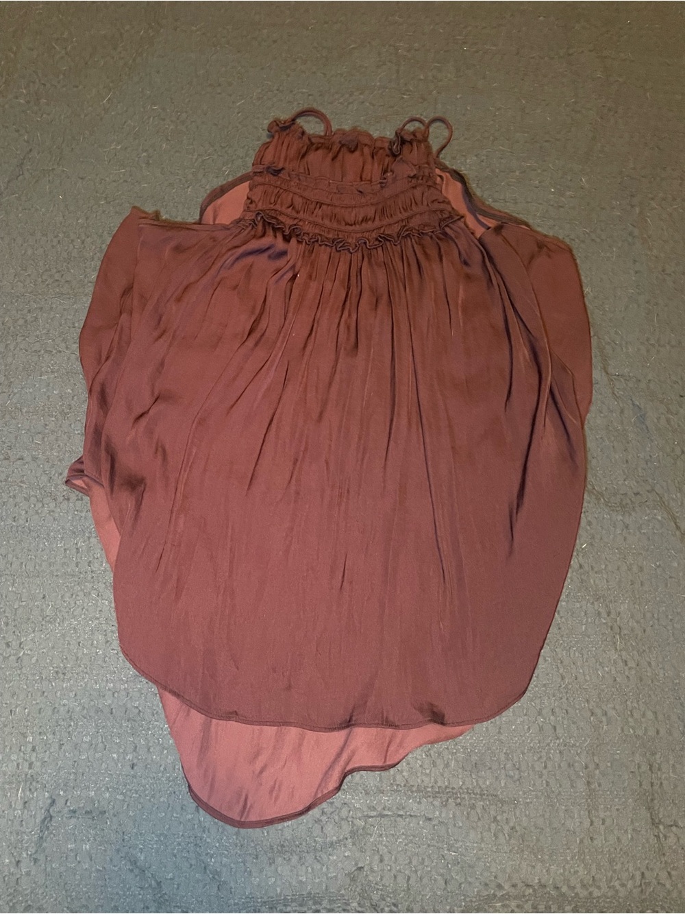 Smocked Halter Women's Tank Top